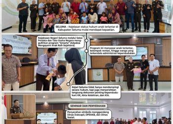 Potong Birokrasi! Kejari Seluma Serahkan Langsung Akta, KK, dan KIA untuk Anak Terlantar