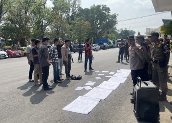 SAPMA PP Lahat Gelar Aksi Damai, Soroti Kejanggalan Anggaran Empat Instansi Pemkab