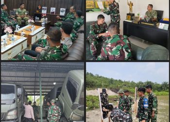Pasis Dikreg Seskoad LXVIII melaksanakan KKL Binsat di Batalyon Infanteri 132 Bima Sakti