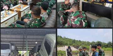 Pasis Dikreg Seskoad LXVIII melaksanakan KKL Binsat di Batalyon Infanteri 132 Bima Sakti