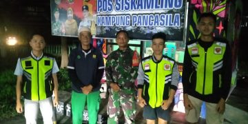Antisipasi Gangguan Kamtibmas, Koramil 404-05/TE Sasar Titik Rawan