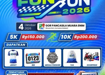 POLRES MUARA ENIM GELAR “FUN RUN 2026”, SAATNYA SEHAT BERSAMA DAN RAMAI-RAMAI MERIAHKAN!