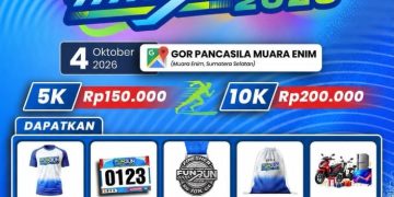 POLRES MUARA ENIM GELAR “FUN RUN 2026”, SAATNYA SEHAT BERSAMA DAN RAMAI-RAMAI MERIAHKAN!