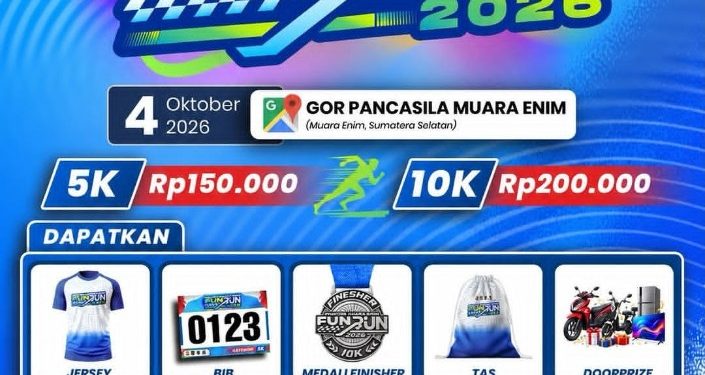 POLRES MUARA ENIM GELAR “FUN RUN 2026”, SAATNYA SEHAT BERSAMA DAN RAMAI-RAMAI MERIAHKAN!