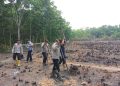 Polsek Gelumbang Bersama Warga Tanam Jagung 2 Hektare, Perkuat Ketahanan Pangan di Desa Pelempang
