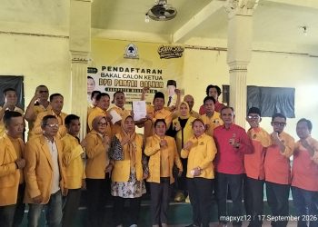 Kantongi 21 Ketua Kecamatan, H. Adriansyah Kembalikan Formulir dan Siap Pimpin Golkar Muara Enim