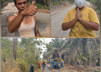 Warga Pseksu Kikim Sumringah, Jalan Idaman Akhirnya Terwujud, Terima Kasih Bupati Bursah