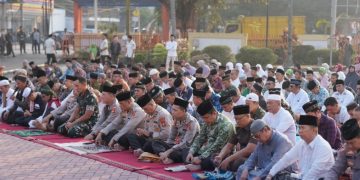 Pemkab Muara Enim Gelar Sholat Istisqa Mohon Turun Hujan di Tengah Kemarau