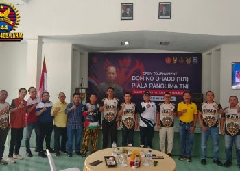 64 Tim Adu Strategi di Open Tournament Domino Piala Panglima TNI Battle Arena VI Lahat