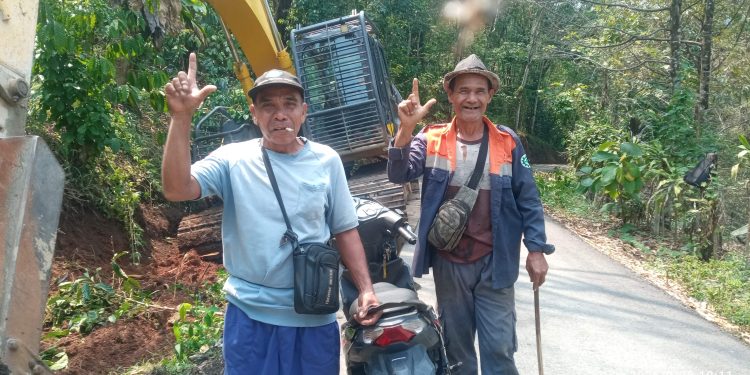 Jalan Menuju Megalit Dilebarkan, Warga: Terima Kasih Bupati Dan Wabup Lahat