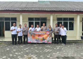 Sosialisasi Karhutla, Polsek Gunung Megang Perkuat Peran Kades Cegah Kebakaran Lahan