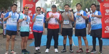 Antusias Masyarakat Muara Enim Ikuti Polres Muara Enim Fun Run, 1.066 Peserta Ramaikan Lintasan