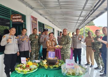 HUT TNI ke-81, Camat SDL Hasbullah Yusuf Perkuat Soliditas TNI-Polri di Semende